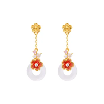 DIHUAJI Chalcedony Earrings Women's