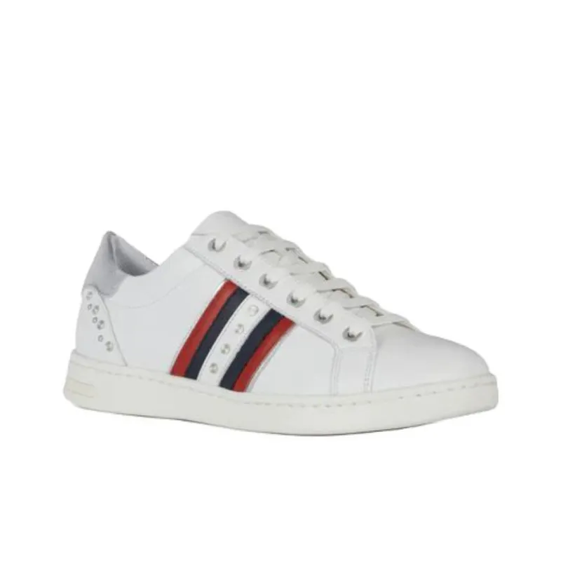 GEOX Jaysen Low Top Skateboard Shoes Women's White-2