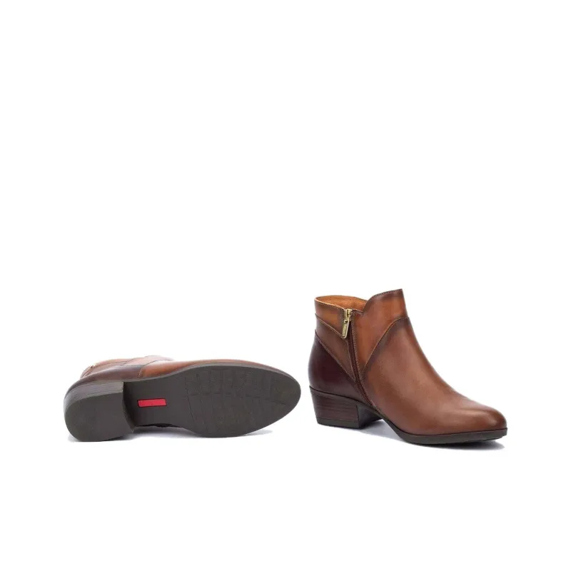 PIKOLINOS Daroca Ankle Boots 4cm Women's Brown-3