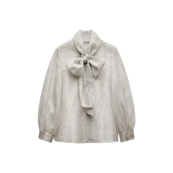 ZARA ZW Series Shirt Women's Gray