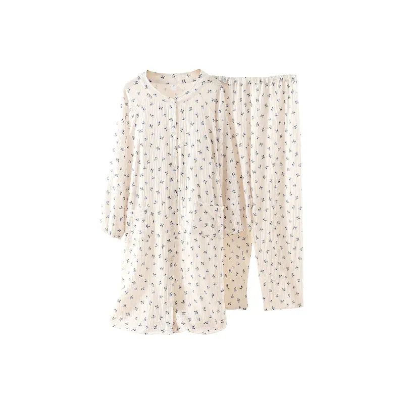 FARO Pajama Set Women's Iris Blue-0