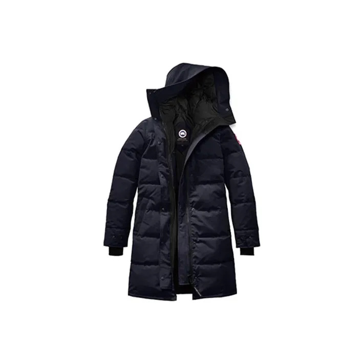 Canada Goose Shelburne Series Down Jackets Women's Dark Blue-0