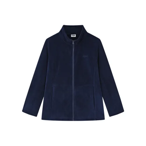 PONY Jackets Coats Women's Navy Blue