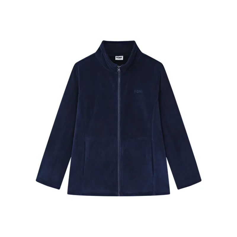 PONY Jackets Coats Women's Navy Blue-0