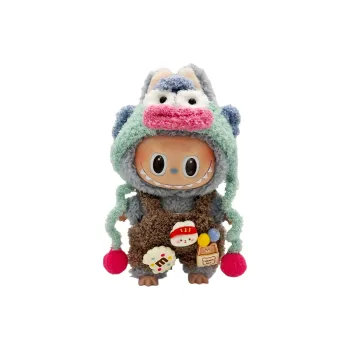 [Dress Up Doll] POP MART LABUBU THE MONSTER Ugly Brat, Heartbeat Macaron Vinyl Face, Confirmed Style Hang Tag Box 17cm