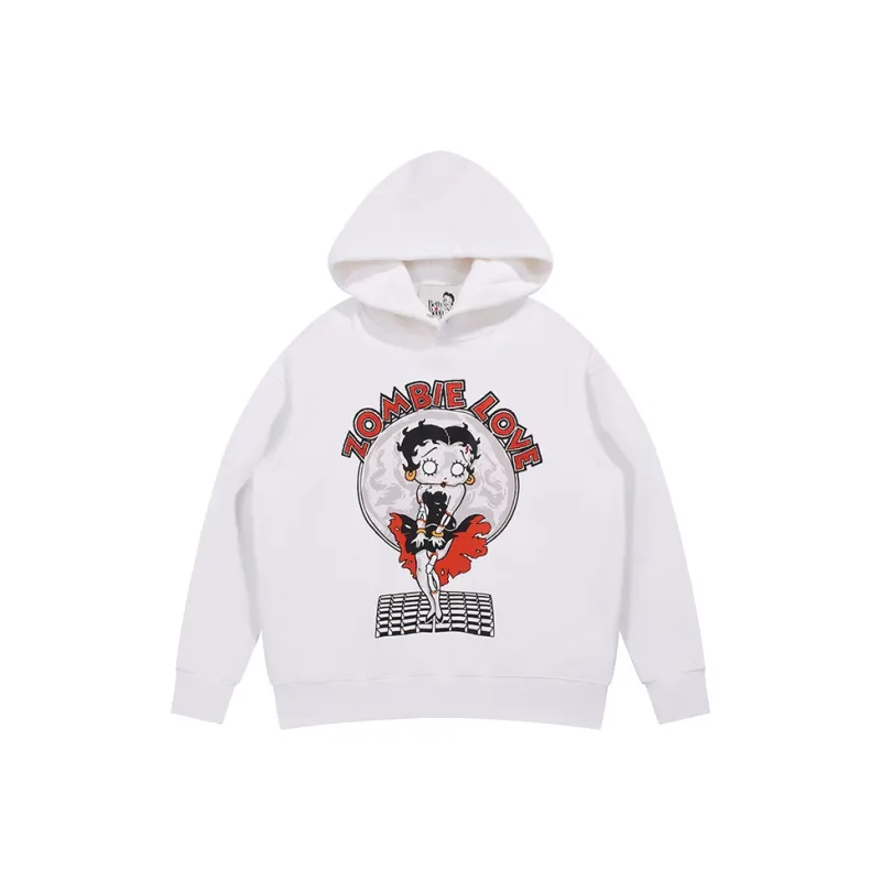 BETTY BOOP Sweatshirt Women's Ecru-0
