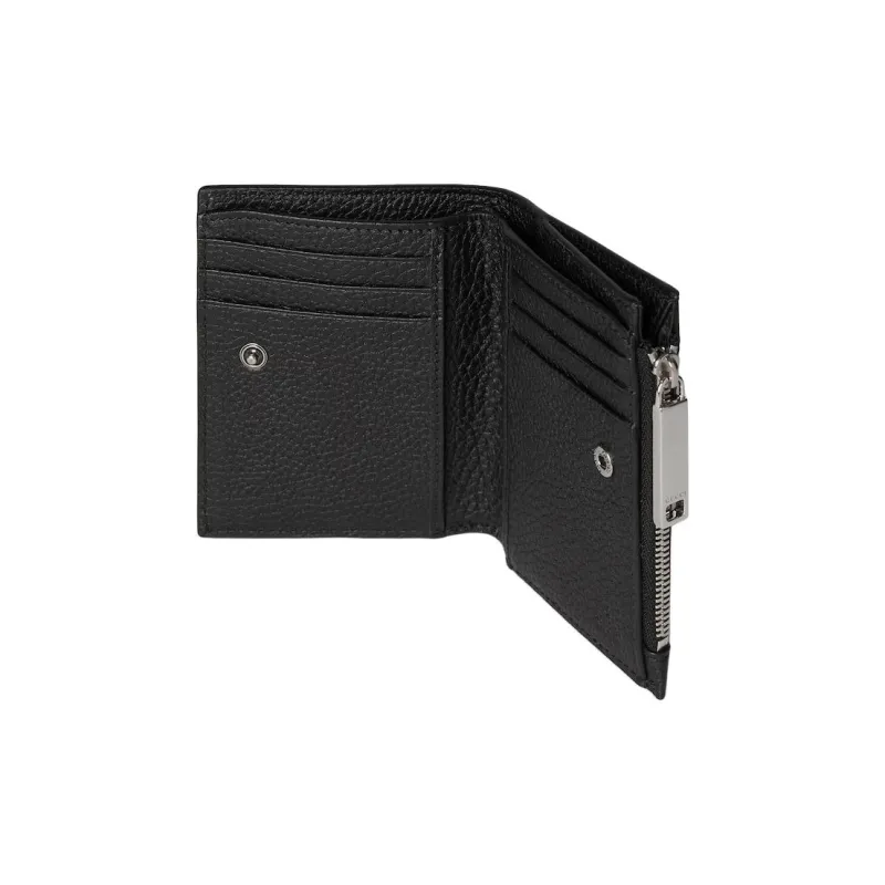GUCCI Leather Wallet Small Size Men's Black-3