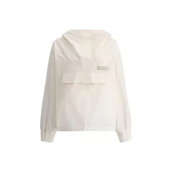 GANNI Jackets Coats Women's White