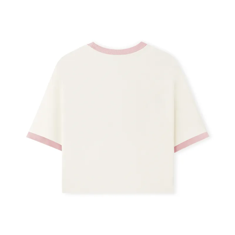 Skechers T-Shirt Women's Marshmallow White-1