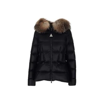 Moncler Boed Fur Hood Jacket 'Black'