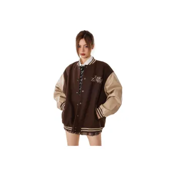 ZUOBEIKA Sweatshirts Women's Coffee