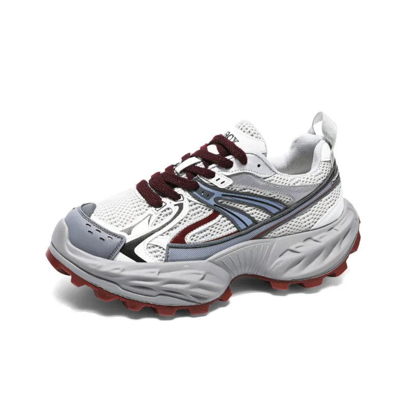 AD Breathable Height Increase Low Top Chunky Sneakers Men's-2