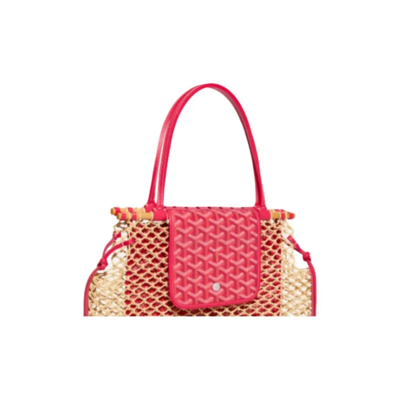 GOYARD Aligre Canvas One Shoulder Handbag Women's Rose Pink-1