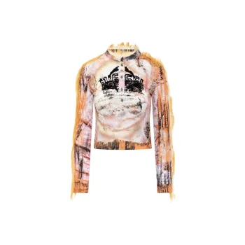 DIESEL T Astris Cropped Henley Top
