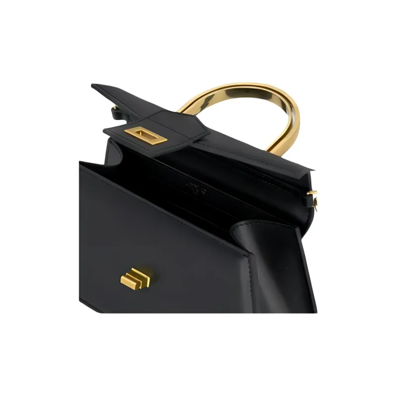APEDE MOD Cow Leather Shoulder Bag, Handbag Medium Size Women's-2
