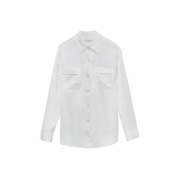Equipment Signature Silk Satin Shirt