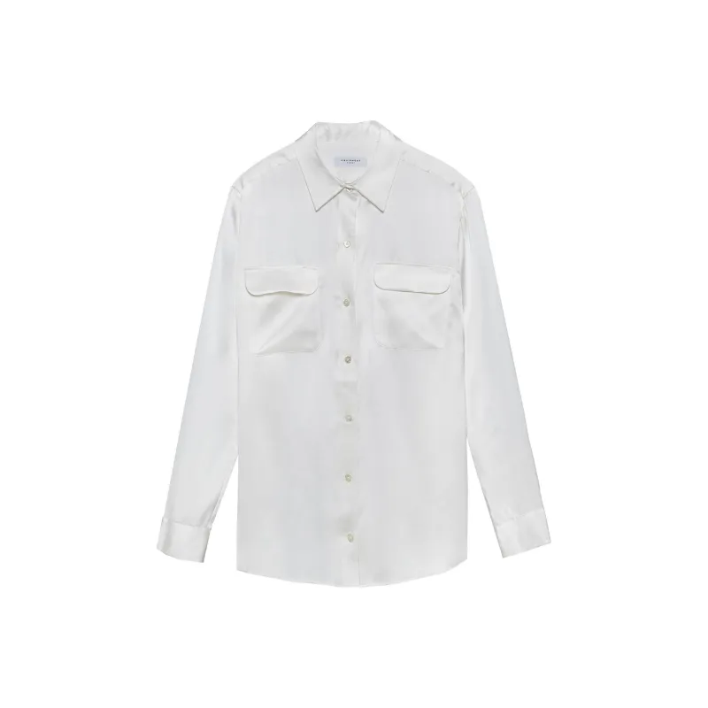 Equipment Signature Silk Satin Shirt-0