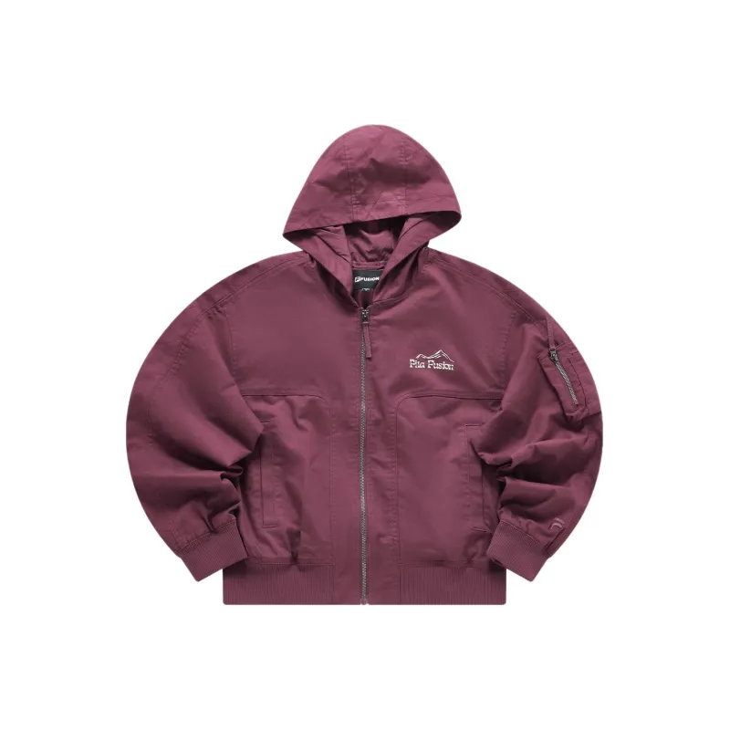 FILA FUSION Jackets & Coats Women's Purple Pink-0