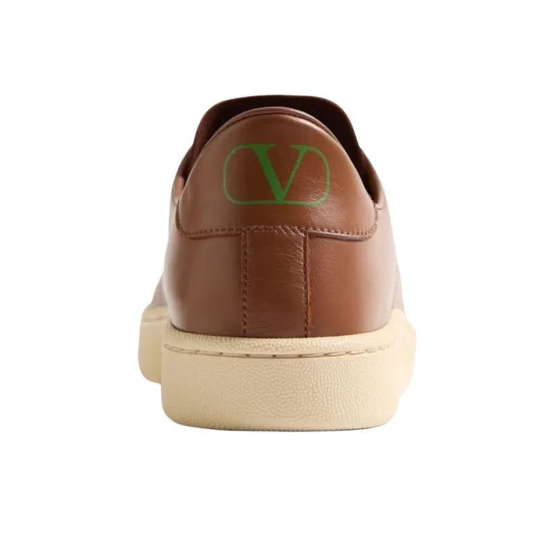 Valentino Royco Low Top Skateboard Shoes Men's Tobacco Brown-5