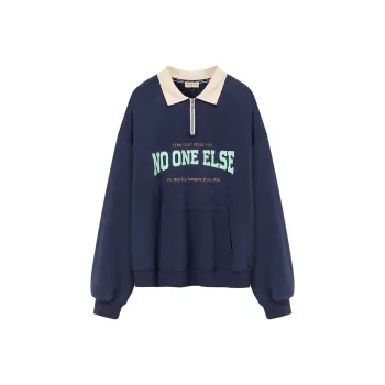 NO ONE ELSE Sweatshirt Women's Navy Blue