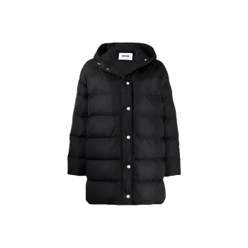 MSGM Down Jackets Women's Black