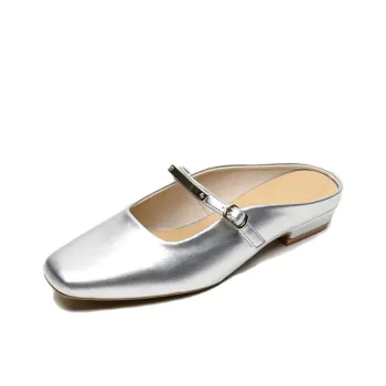 Than Than Me Rubber Sole Slip Resistant Closed Toe Slippers Women's