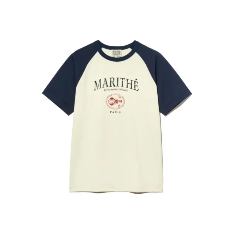 MARITHE FRANCOIS GIRBAUD SS25 T Shirt Unisex Marine Blue-0
