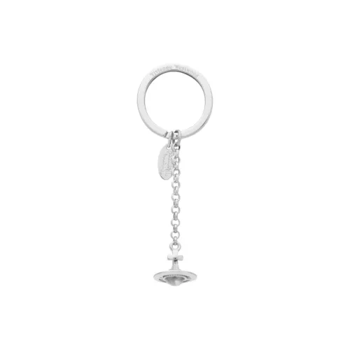 PRADA Logo Lettering Keyring