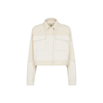 FENDI Panelled Button Up Jacket