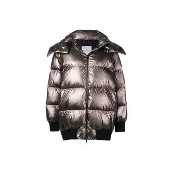 Moncler Down Jackets Women's Tea Brown