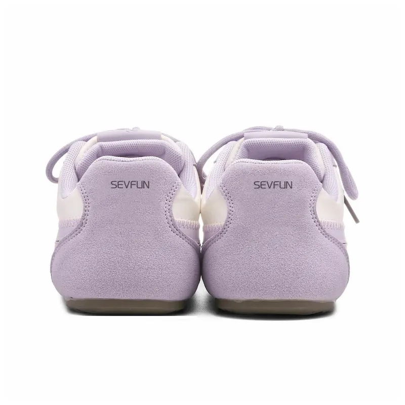 7 SEVFUN Slip Resistant, Abrasion Resistant, Lightweight Low Top Skateboard Shoes Women's-4