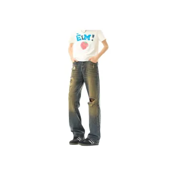 DARK HORSE Jeans Unisex Vintage Blue