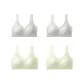 4 Pack (2 Premium Gray+2 Green)