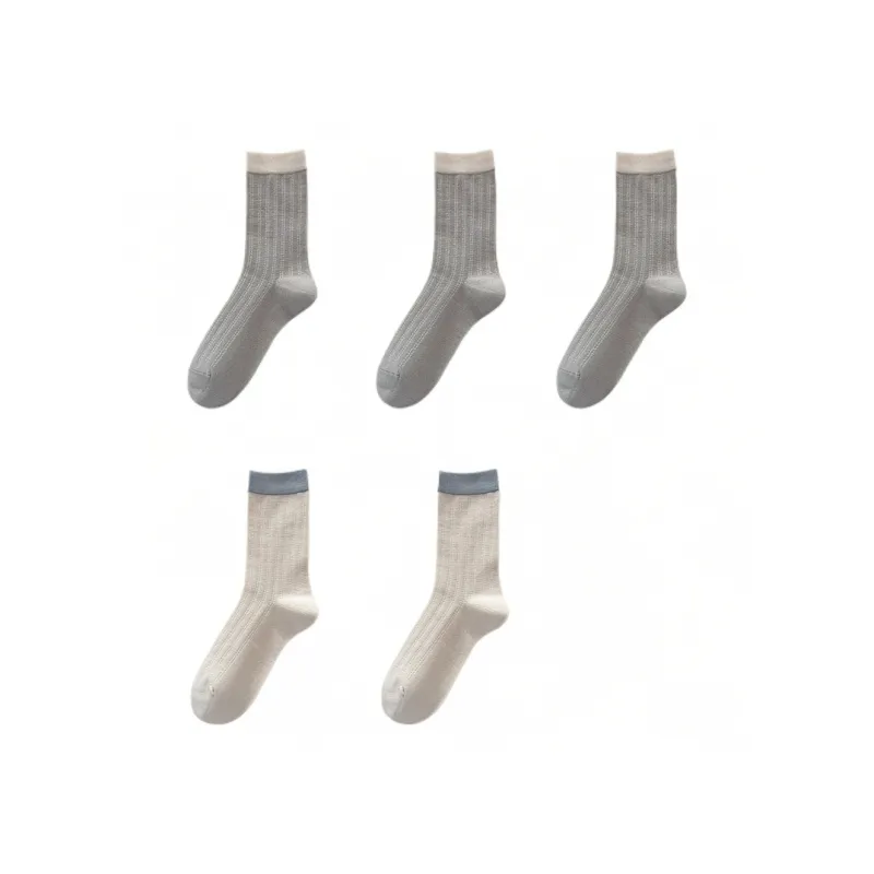 H YXIANG Mid Calf Socks Women's Combo Set-22