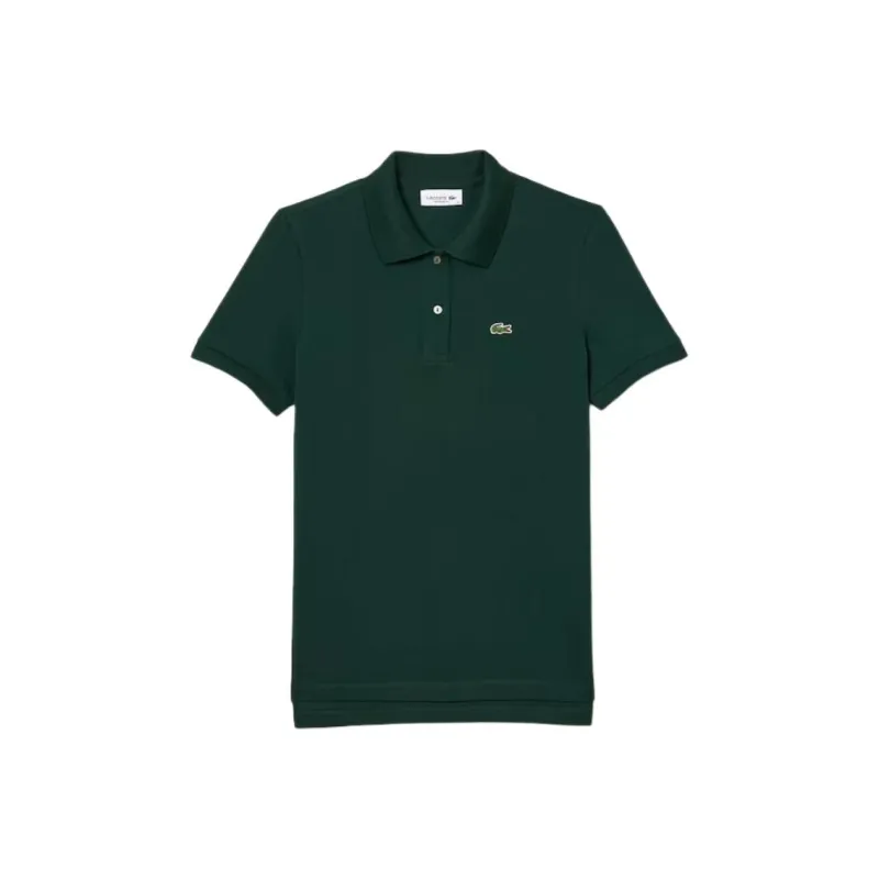 LACOSTE Polo Shirt Women's Medium Pea Green-0