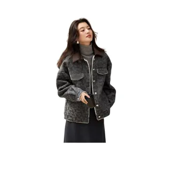 XWI Jackets Women's Denim Gray