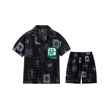 Good Fortune Pajama Set Men's Image Color