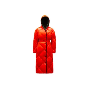 Moncler Down Jackets Women's Bright Orange