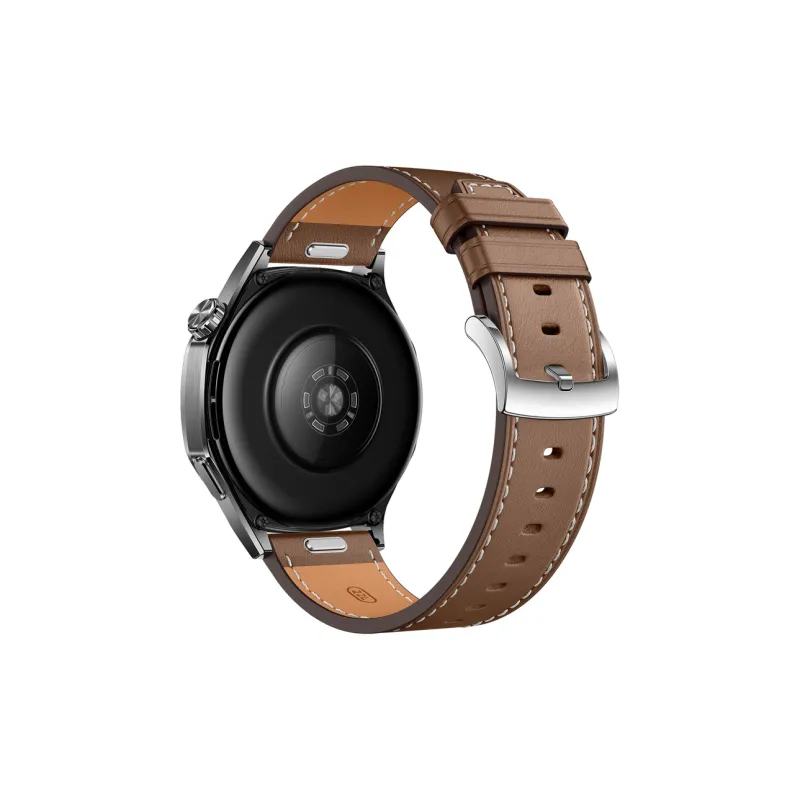 IBOANN Huawei Compatibility Watch Band 21.5cm Cowhide Leather Material-0