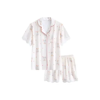 WANANNI Pajama Set Women's White