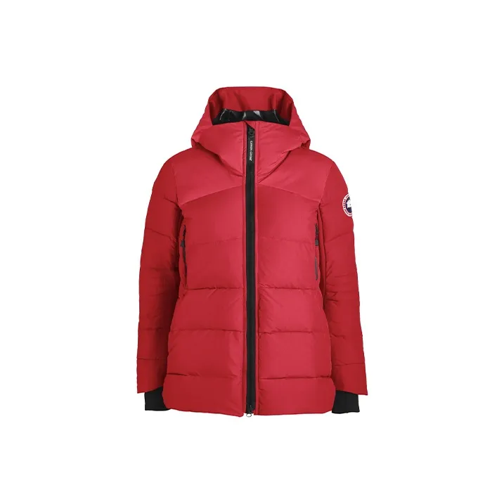 Canada Goose HyBridge Series Down Jacket Women's Red-0