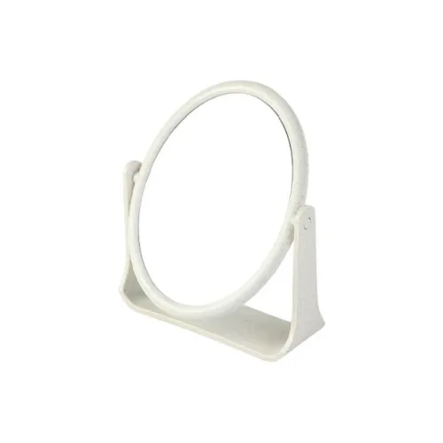 JIXUAN Double Sided Portable Make Up Mirrors Foldable Portable Desktop Upright