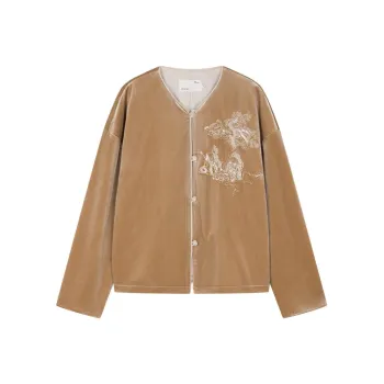 IHIMI Jackets & Coats Women's Champagne Gold