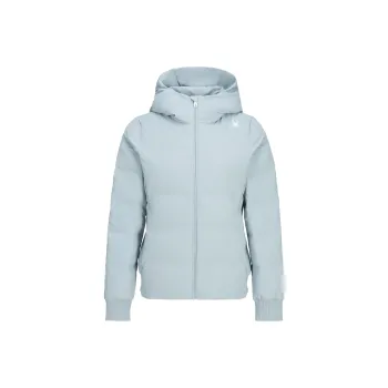 SPYDER Solid Color Hooded Down Jacket Women's