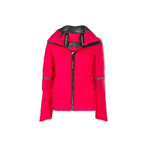 Canada Goose HyBridge Series Down Jackets Women's Red
