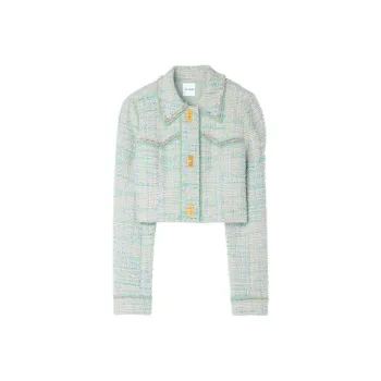 St. John Tweed Cropped Jacket