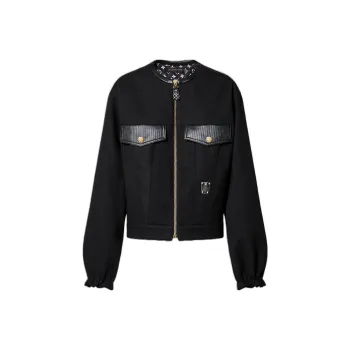 LOUIS VUITTON Cotton Drill Frill Sleeve Jacket