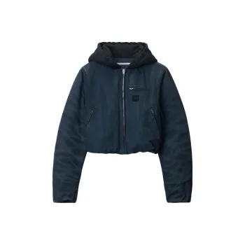 Alexander Wang Folded In Work Jacket Washed Navy