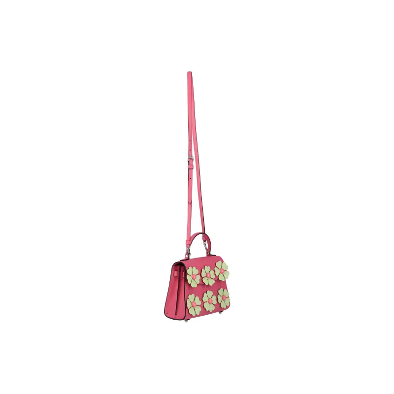 MOSCHINO Polyolefins Portable Crossbody Bag Shoulder Bag Women's Pink-2