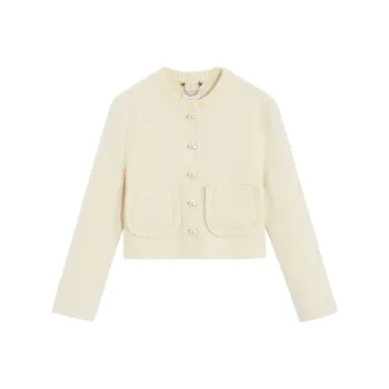 Bebe FW24 Jackets Coats Women's Ecru